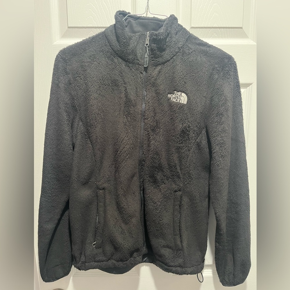 Women’s M Black North Face Zip